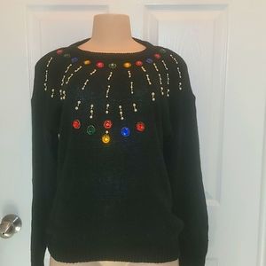 Vintage....Black Sweater